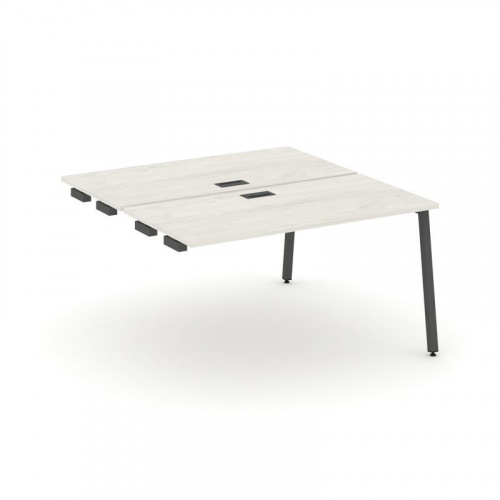 Style Project Стол-приставка к опор. элем. SN-4A.DPRS-024 Белый/Металл Антрацит 1580*1632*750 фото 17