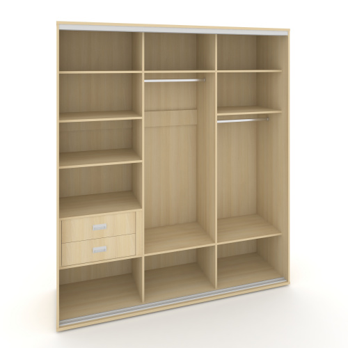 Корпус 3-х секционного шкафа высокого L=1769мм Maris SH.K3-2.1 K5 Корпус 3-х секционного шкафа высокого L=1769мм Maris SH.K3-2.1 K5