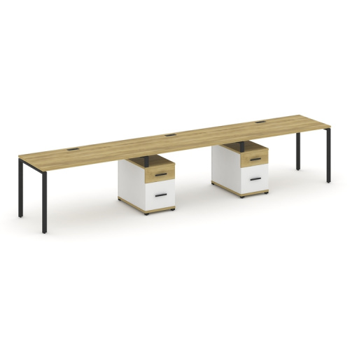 Бенч-система на 3 места с 2 опорными тумбами Concept CN.ORS-339 фото 6 Бенч-система на 3 места с 2 опорными тумбами Concept CN.ORS-339 фото 6