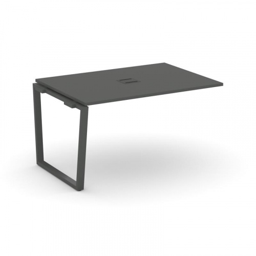 Style Project Проходной наб. элем. перег. стола SN-6T2.NSPRG-004 Акация Лорка/Металл Антрацит/Заглуш фото 27