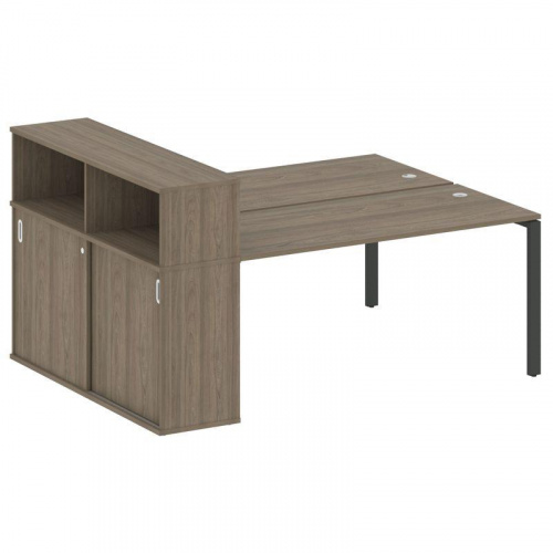 Бенч-система с шкафом-купе на П-обр. м/к Metal System БП.РС-СШК-2.4 фото 3