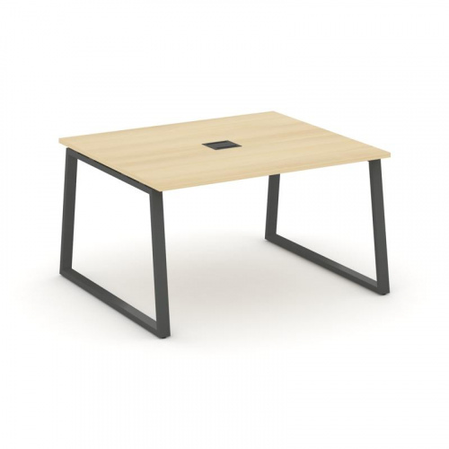 Style Project Стол переговорный SN-6T1.SPRG-033 Акация Лорка/Металл Антрацит/Заглушка Металл Антраци фото 28