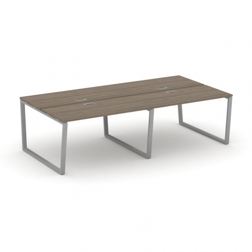 Style Project Рабочая станция 2-х сторон. SN-6T2.DRS-054 Акация Лорка/Металл Антрацит/Заглушка Пласт фото 14