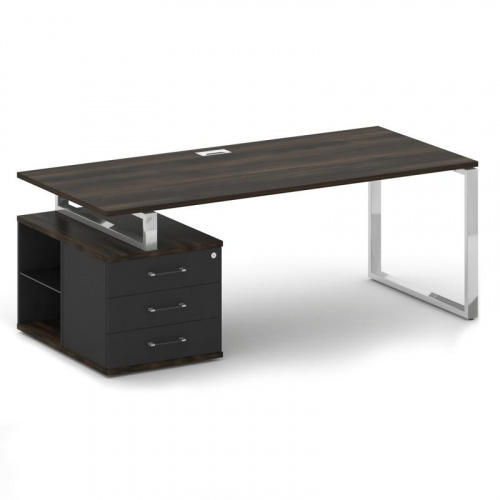 Стол руководителя с опорной тумбой Shift SK.SRT-200 (L) фото 3 Стол руководителя с опорной тумбой Shift SK.SRT-200 (L) фото 3