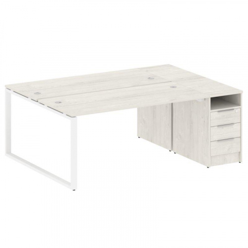 Бенч-система с тумбой на О-обр. м/к Metal System БО.РС-СТП-2.4 Бенч-система с тумбой на О-обр. м/к Metal System БО.РС-СТП-2.4