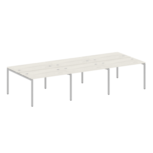 Бенч-система на 6 рабочих мест на П-обр. м/к Metal System Quattro 40БП.СМ-6.2 фото 11