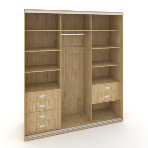 Корпус 3-х секционного шкафа высокого L=1769мм Maris SH.K3-2.1 K7 фото 2