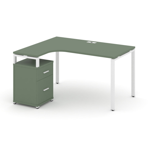 Стол эргономичный с опорной тумбой Concept CN.SA-308(L)