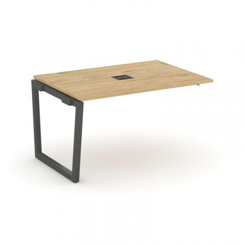 Style Project Проходной наб. элем. перег. стола SN-5T2.NSPRG-001 Акация Лорка/Металл Антрацит/Заглуш фото 22