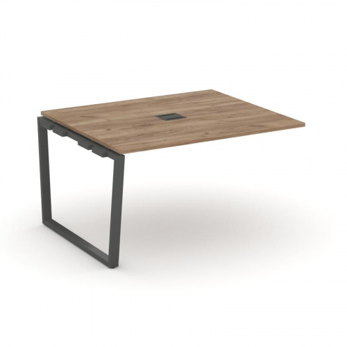 Style Project Проходной наб. элем. перег. стола SN-6T2.NSPRG-034 Акация Лорка/Металл Антрацит/Заглуш фото 23