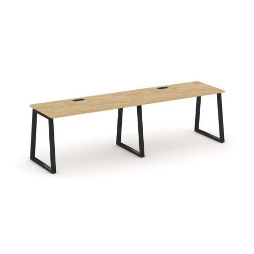 Style Project Рабочая станция 1 сторон. SN-6T1.ORS-001 Акация Лорка/Металл Антрацит/Заглушка Пластик Style Project Рабочая станция 1 сторон. SN-6T1.ORS-001 Акация Лорка/Металл Антрацит/Заглушка Пластик