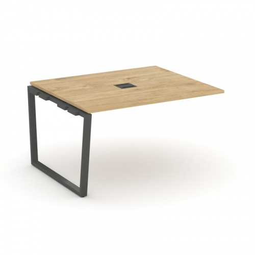 Style Project Проходной наб. элем. перег. стола SN-6T2.NSPRG-034 Акация Лорка/Металл Антрацит/Заглуш фото 22