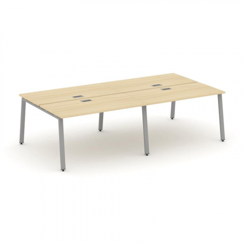 Style Project Рабочая станция 2-х сторон. SN-6A.DRS-044 Дуб Наварра/Металл Белый 3160*1432*750 фото 8