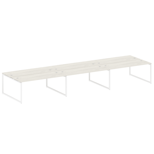 Бенч-система на 6 рабочих мест на О-обр. м/к Metal System Quattro 40БО.СМ-6.5 фото 4