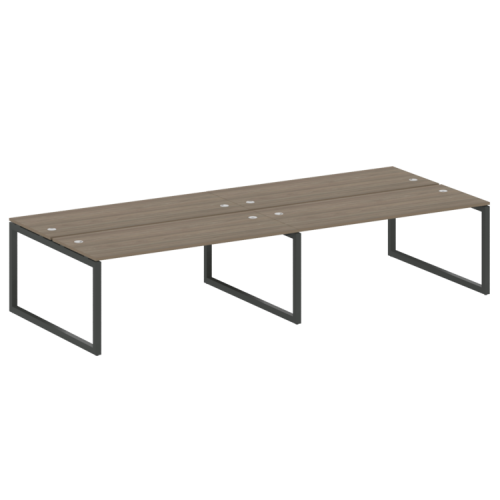 Бенч-система на 4 места на О-обр. м/к Metal System Quattro 50БО.СМ-4.5 фото 2 Бенч-система на 4 места на О-обр. м/к Metal System Quattro 50БО.СМ-4.5 фото 2