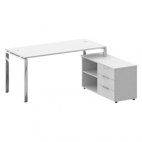 Стол руководителя с тумбой Metal System Direct БГ.СРТ-4.7 (R) фото 3