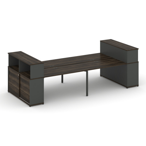 Бенч-система с опорными шкафами-купе Concept CN.DRS-284 фото 3 Бенч-система с опорными шкафами-купе Concept CN.DRS-284 фото 3