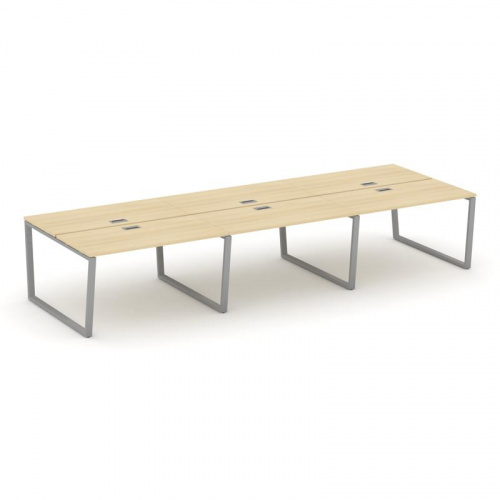 Style Project Рабочая станция 2-х сторон. SN-6T2.DRS-072 Акация Лорка/Металл Антрацит/Заглушка Пласт фото 20