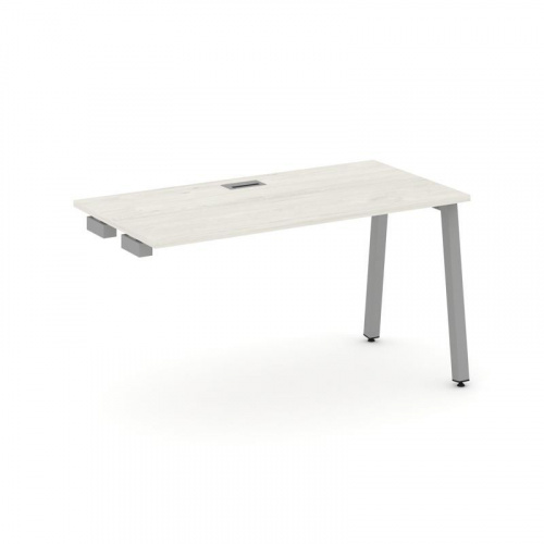 Style Project Стол-приставка к опор. элем. SN-5A.OPRS-013 Дуб Табак/Металл Белый 1380*700*750 фото 4 Style Project Стол-приставка к опор. элем. SN-5A.OPRS-013 Дуб Табак/Металл Белый 1380*700*750 фото 4