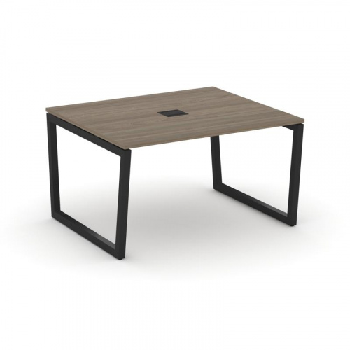 Style Project Стол переговорный SN-5T2.SPRG-033 Акация Лорка/Металл Антрацит/Заглушка Металл Антраци фото 4