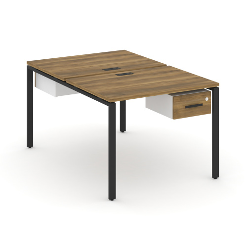 Бенч-система на 2 места с подвесными тумбами Concept CN.DRS-109 фото 7