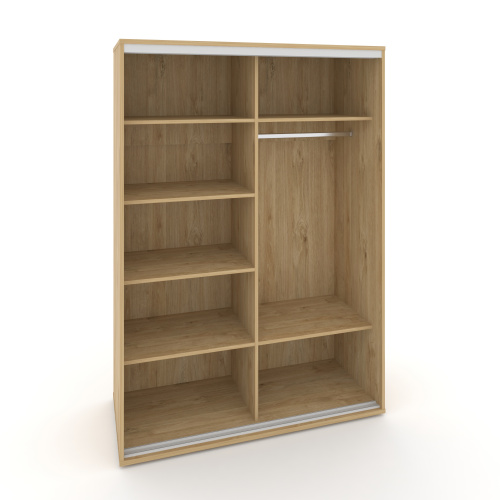 Корпус 2-х секционного шкафа низкого L=1600мм Maris SH.K2-6.2 K5 фото 2