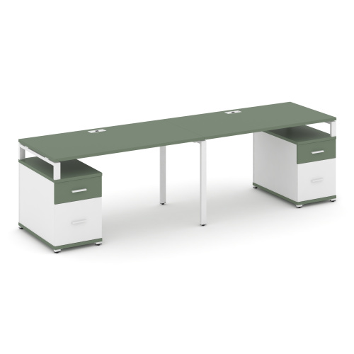 Бенч-система на 2 места с 2 опорными тумбами Concept CN.ORS-323 фото 5