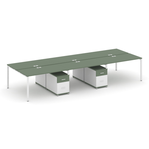 Бенч-система на 6 мест с 2 опорными тумбами Concept CN.DRS-347 фото 5 Бенч-система на 6 мест с 2 опорными тумбами Concept CN.DRS-347 фото 5