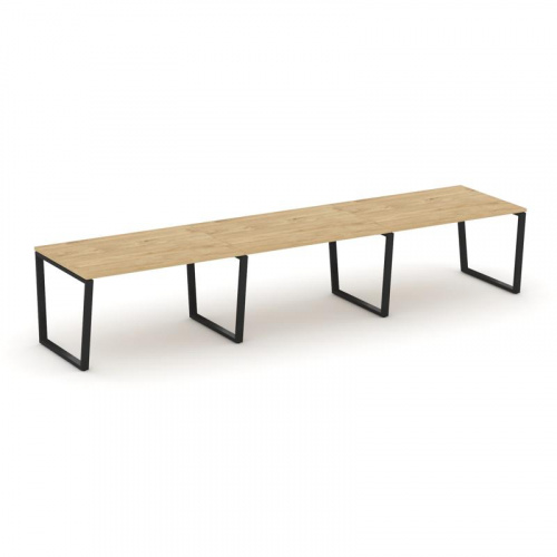 Style Project Стол переговорный SN-6T2.SPRG-023.3 Акация Лорка/Металл Антрацит 4410*980*750 Style Project Стол переговорный SN-6T2.SPRG-023.3 Акация Лорка/Металл Антрацит 4410*980*750