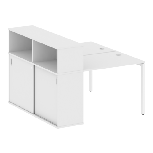 Бенч-система с шкафом-купе на П-обр. м/к Metal System Quattro 40БП.РС-СШК-2.1 фото 12 Бенч-система с шкафом-купе на П-обр. м/к Metal System Quattro 40БП.РС-СШК-2.1 фото 12