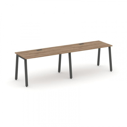 Style Project Рабочая станция 1 сторон. SN-6A.ORS-024 Дуб Табак/Металл Антрацит 3160*800*750 фото 28