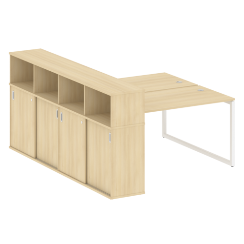 Бенч-система с шкафом-купе на О-обр. м/к Metal System Quattro 40БО.РС-СШК-4.3 фото 15 Бенч-система с шкафом-купе на О-обр. м/к Metal System Quattro 40БО.РС-СШК-4.3 фото 15