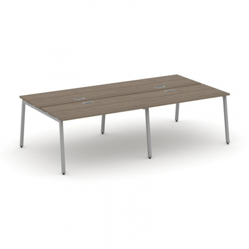 Style Project Рабочая станция 2-х сторон. SN-4A.DRS-042 Антрацит/Металл Белый 2360*1432*750 фото 2 Style Project Рабочая станция 2-х сторон. SN-4A.DRS-042 Антрацит/Металл Белый 2360*1432*750 фото 2