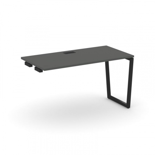 Style Project Стол-приставка к опор. элем. SN-4T2.OPRS-014 Акация Лорка/Металл Антрацит/Заглушка Пла фото 6