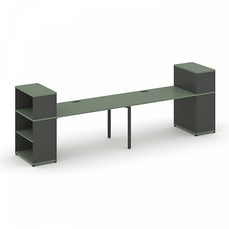 Бенч-система с опорными стеллажами Concept CN.ORS-211