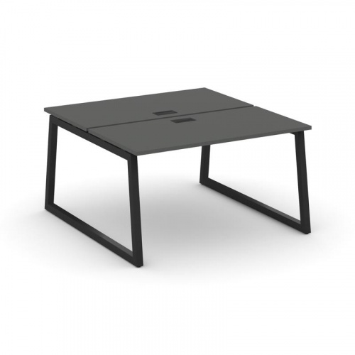 Style Project Рабочая станция 2-х сторон. SN-5T1.DRS-022 Акация Лорка/Металл Антрацит/Заглушка Пласт фото 7