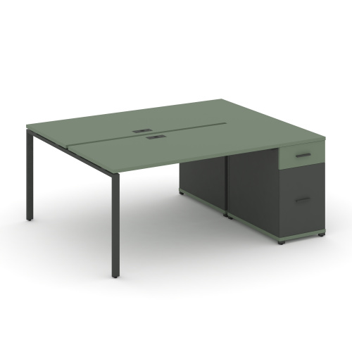 Бенч-система с 1 опорной тумбой Concept CN.DRS-407 фото 2 Бенч-система с 1 опорной тумбой Concept CN.DRS-407 фото 2