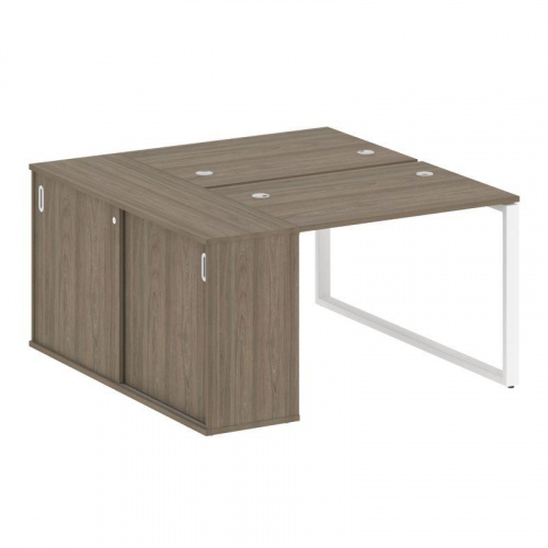 Бенч-система с шкафом-купе на О-обр. м/к Metal System БО.РС-СШК-1.1 Бенч-система с шкафом-купе на О-обр. м/к Metal System БО.РС-СШК-1.1