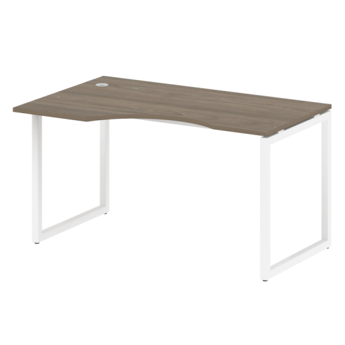 Стол криволинейный левый на О-обр. м/к Metal System Quattro 40БО.СА-2 (L) фото 3