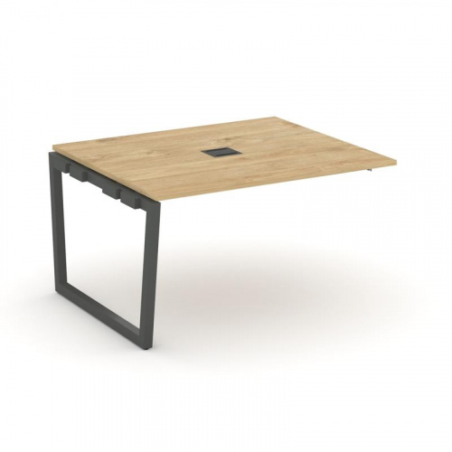 Style Project Проходной наб. элем. перег. стола SN-5T2.NSPRG-032 Акация Лорка/Металл Антрацит/Заглуш фото 22