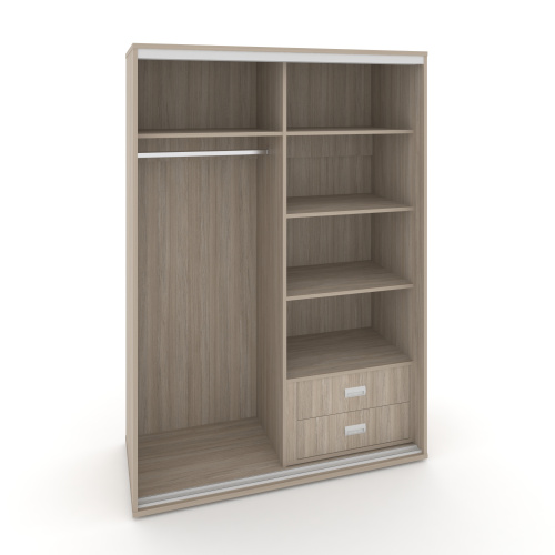 Корпус 2-х секционного шкафа низкого L=1800мм Maris SH.K2-8.2 K1 фото 3 Корпус 2-х секционного шкафа низкого L=1800мм Maris SH.K2-8.2 K1 фото 3