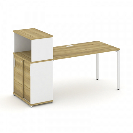 Стол офисный с опорным шкафом-купе Concept CN.SP-239