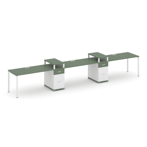 Бенч-система на 3 места с 2 опорными тумбами Concept CN.ORS-455 фото 5 Бенч-система на 3 места с 2 опорными тумбами Concept CN.ORS-455 фото 5