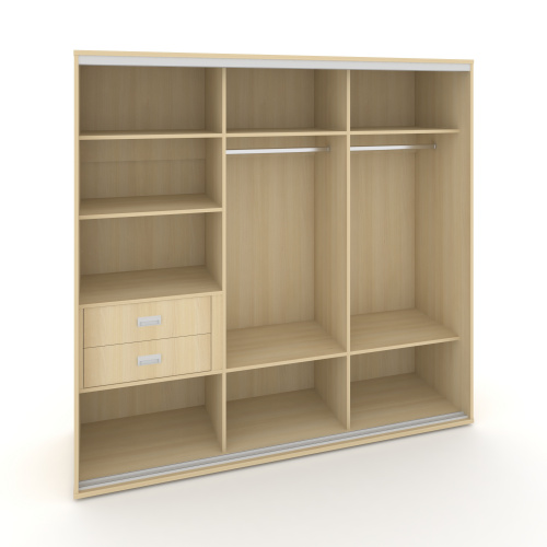 Корпус 3-х секционного шкафа низкого L=2069мм Maris SH.K3-4.2 K6