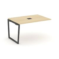 Style Project Проходной наб. элем. перег. стола SN-4T2.NSPRG-003 Акация Лорка/Металл Антрацит/Заглуш