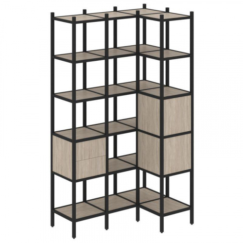 Стеллаж офисный угловой Loft VR.L-35 фото 3 Стеллаж офисный угловой Loft VR.L-35 фото 3