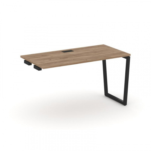 Style Project Стол-приставка к опор. элем. SN-4T2.OPRS-014 Акация Лорка/Металл Антрацит/Заглушка Пла фото 5