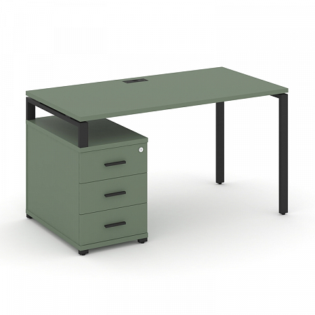 Стол письменный с опорной тумбой Concept CN.SP-304