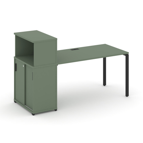 Стол офисный с опорным шкафом-купе Concept CN.SP-239 Стол офисный с опорным шкафом-купе Concept CN.SP-239