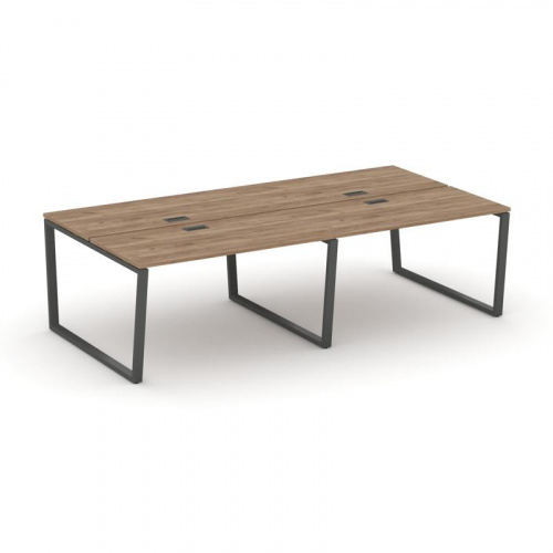 Style Project Рабочая станция 2-х сторон. SN-6T2.DRS-054 Акация Лорка/Металл Антрацит/Заглушка Пласт фото 23